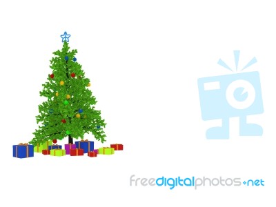 Christmas Tree Stock Image