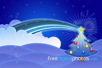 Christmas Tree Stock Image