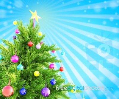 Christmas Tree Stock Image