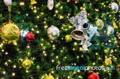 Christmas Tree Decoration Stock Photo