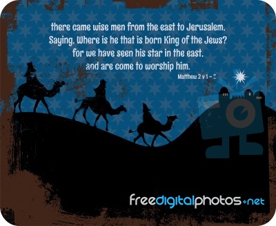 Christmas Wise Men Stock Image