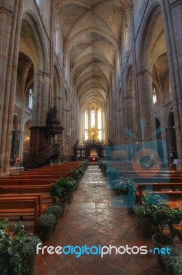 Church In Verdon France Stock Photo