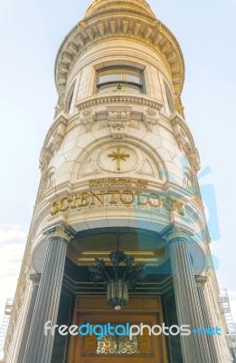 Church Of Scientology Building Stock Photo