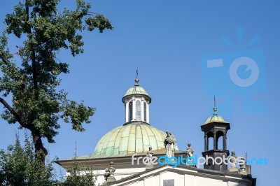 Church Of St. Adalbert In Krakow Stock Photo