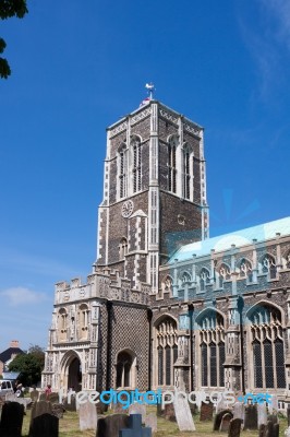 Church Of St Edmund In Southwold Stock Photo