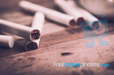 Cigarette Stock Photo