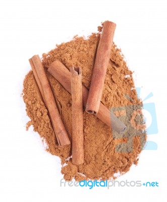 Cinnamon Spice Stock Photo