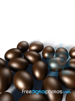 Cioccoeggs Stock Image