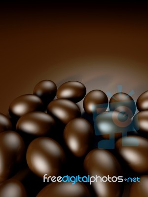 Cioccoeggs Stock Image