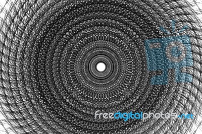 Circle Shape Background Stock Photo