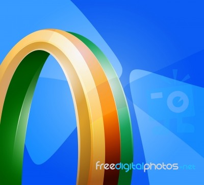 Circular Shape Stock Image