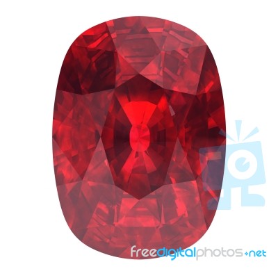 Citrine Ruby Stock Image