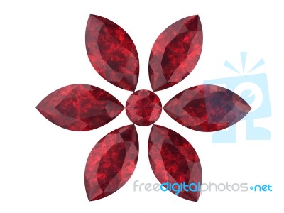 Citrine Ruby Stock Image