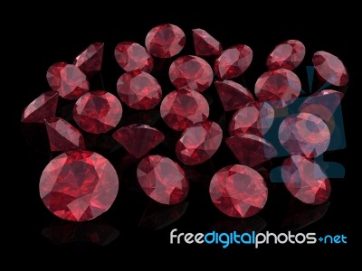 Citrine Ruby Stock Image