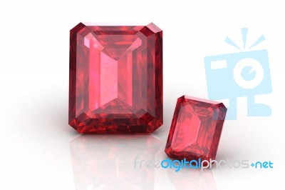 Citrine Ruby Stock Image