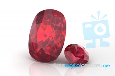 Citrine Ruby Stock Image