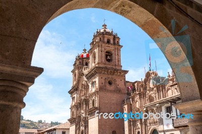 City Of Cuzco In Peru, South America Stock Photo