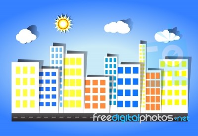 Cityscape Stock Image