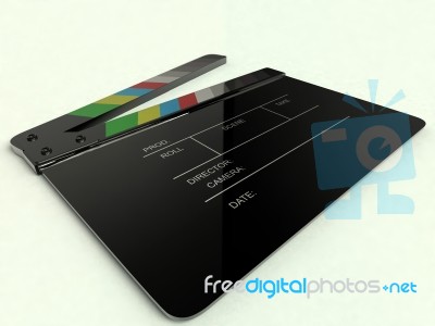 Clapperboard Stock Image