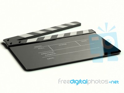 Clapperboard Stock Image