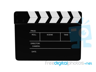 Clapperboard Stock Image