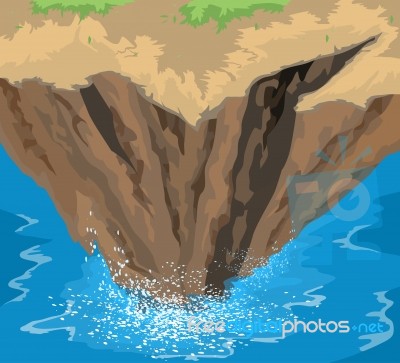 Cliff Stock Image