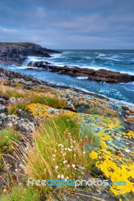 Cliffs In Crookvahen County Cork Stock Photo