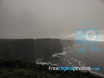 Cliffs Of Moher (ireland) Stock Photo