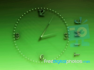 Clock Stock Image