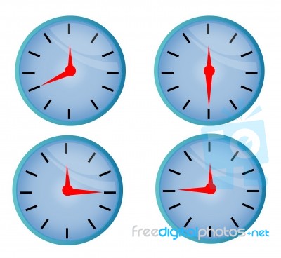 Clock Stock Image