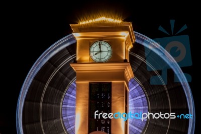 Clock Tower Stock Photo