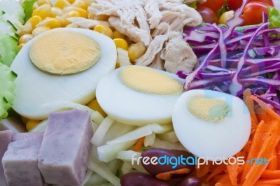 Close Up Healthy Food Stock Photo