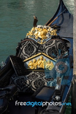 Close-up Of A Gondola Seat Stock Photo