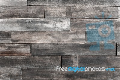 Close Up Of Wall Made Of Wooden Planks Wood Texture Background O… Stock Photo