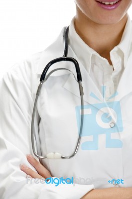 Close View Of Stethoscope Stock Photo