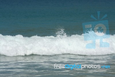 Closeup Of  Ocean Wave Stock Photo