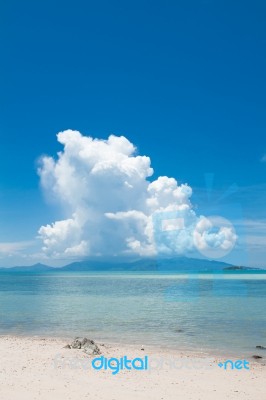 Cloud And Seascape Stock Photo