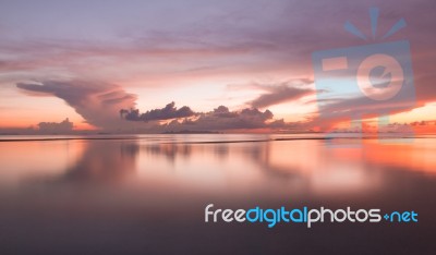 Cloud And Seascape Stock Photo