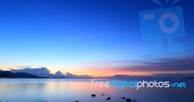 Cloud And Seascape Stock Photo