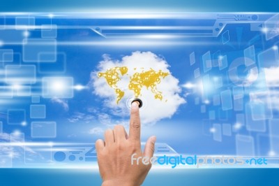 Cloud Computing Stock Photo