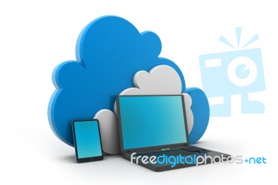 Cloud Computing Stock Image