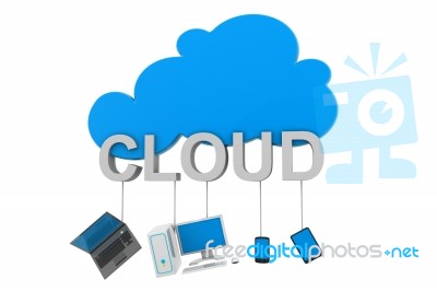 Cloud Computing Stock Image