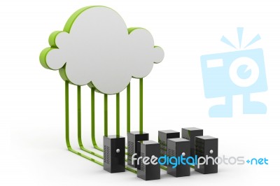 Cloud Computing Stock Image