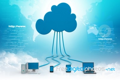 Cloud Computing Stock Image