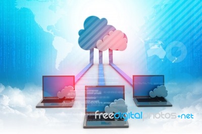 Cloud Computing Stock Image