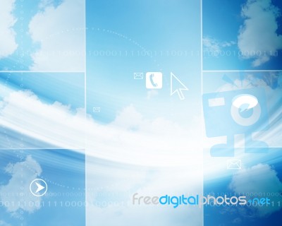 Cloud Computing Stock Image