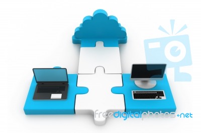 Cloud Computing Stock Image