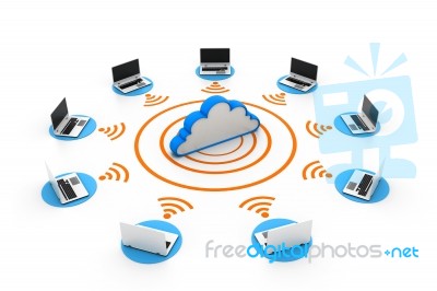 Cloud Computing Stock Image