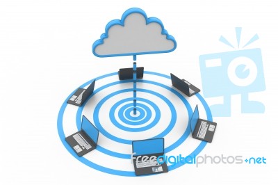 Cloud Computing Stock Image