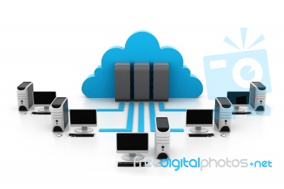 Cloud Computing Stock Image